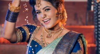 ಸಂಕ್ರಾಂತಿಲಿ ಸೀರೆಯುಟ್ಟು ‘ನಕ್ಷತ್ರ’ದಂತೆ ಮಿಂಚಿದ ಲೀಲಾ